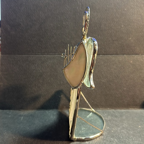 2x Stained Glass Angel Votive Or Tealight Candle Holder 7 inchesTall - Picture 7 of 9
